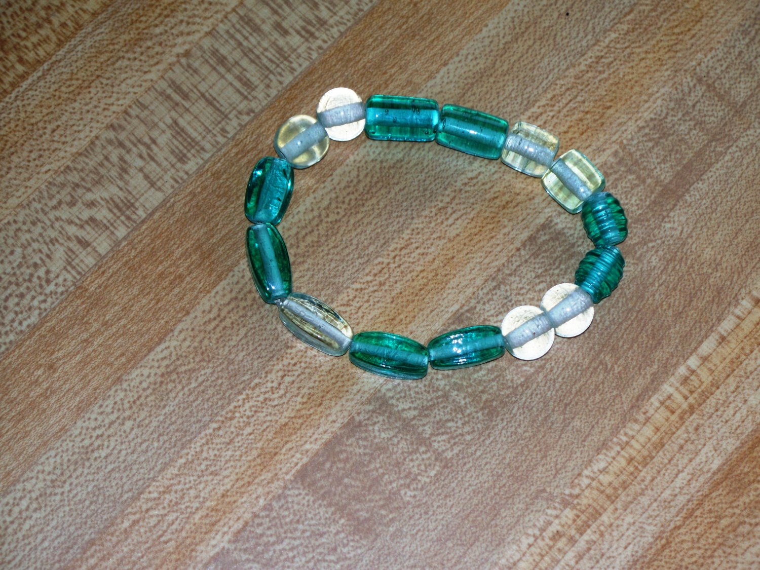 Sea Green With Clear Accents