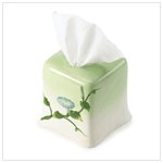MORNING GLORY TISSUE BOX HOLDER-AVAILABLE NOW