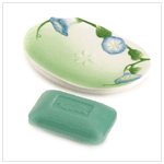 MORNING GLORY SOAP DISH-AVAILABLE NOW