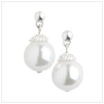 PEARL DROP EARRINGS-AVAILABLE NOW-#37674