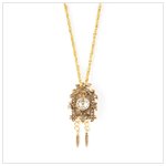 CUCKOO CLOCK PENDANT WATCH-AVAILABLE NOW-#37660
