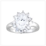 C.Z. PRINCESS RING-AVAILABLE NOW-#36897