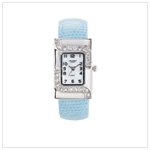 LADY'S BLUE CUFF WATCH-AVAILABLE NOW-#36803