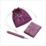 BEADED PEN AND NOTEBOOK SET-AVAILABLE NOW-#33534