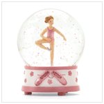 "LAURA ASHLEY" BALLERINA WATERGLOBE-AVAILABLE NOW-#37143