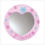 "PRINCESS" HEART MIRROR-AVAILABLE NOW-#36250