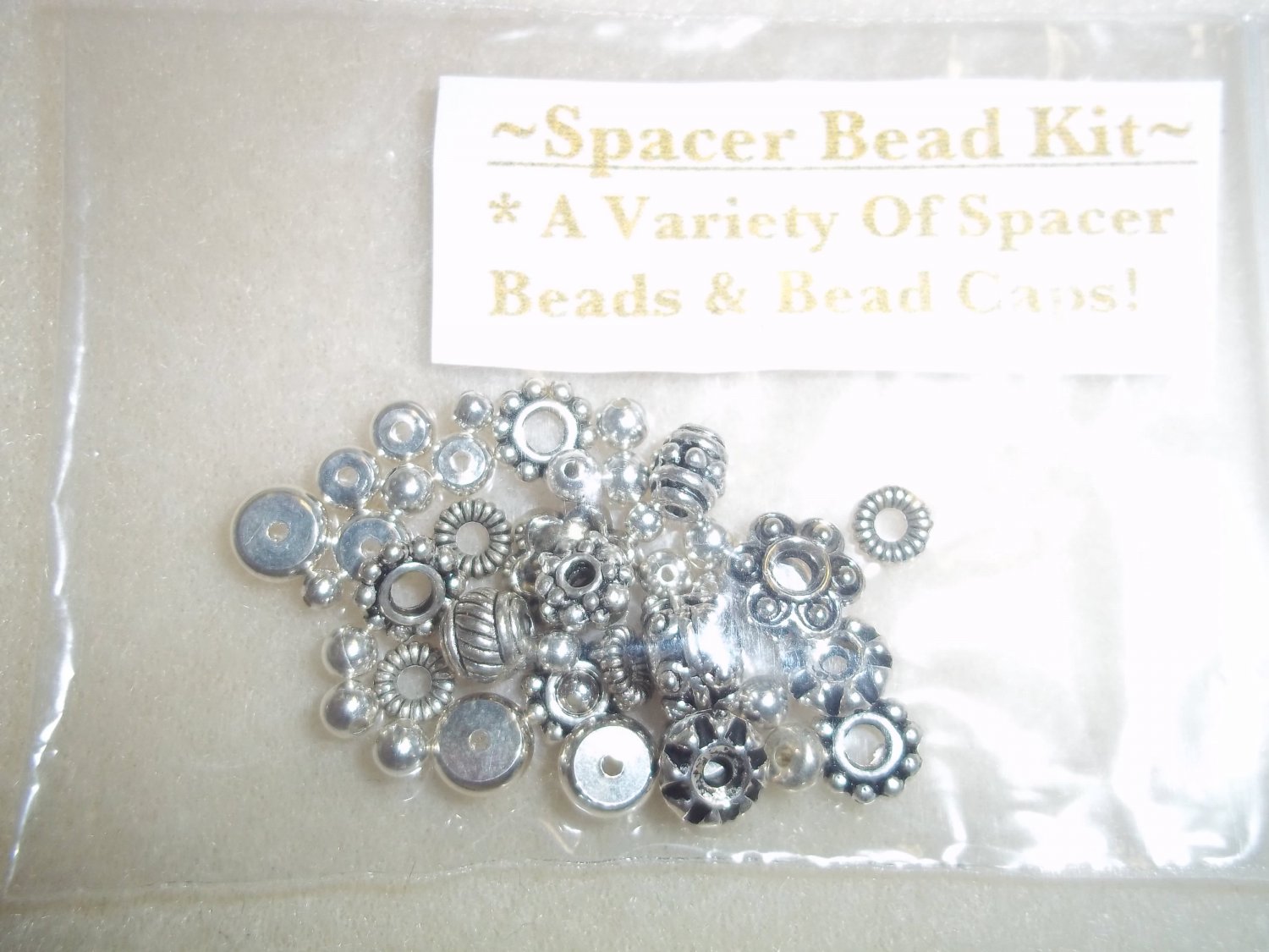 Silver Spacer Beads
