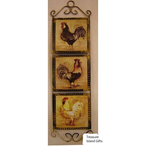 Rooster Tile Rack