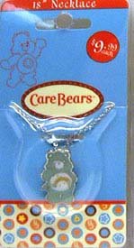 Light Green Care Bears Necklace