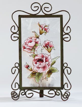 Rose Victorian Style Votive Candle Holder