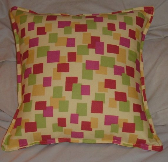 COLORFUL CONTEMPORARY CRAZY PATTERN PILLOW