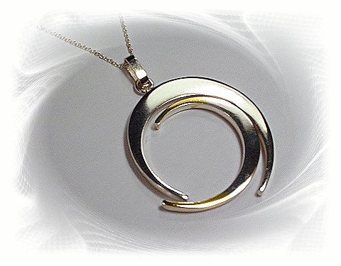 10 Sterling Silver Circle Pendant, Wholesale