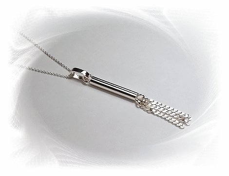 10 Sterling Silver Chain Dangle Pendant, Wholesale