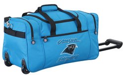 Wheeled NFL Duffle Cooler - Carolina Panthers