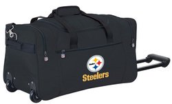 Wheeled NFL Duffle Cooler - Pittsburgh Steelers