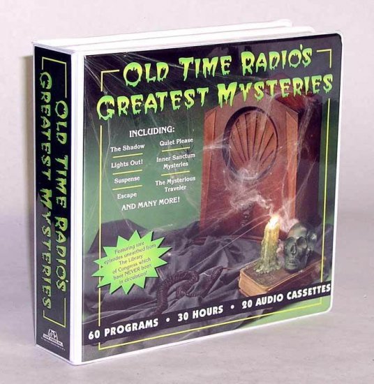 OLD TIME RADIO'S GREATEST MYSTERIES~20 Cass~30hrs.