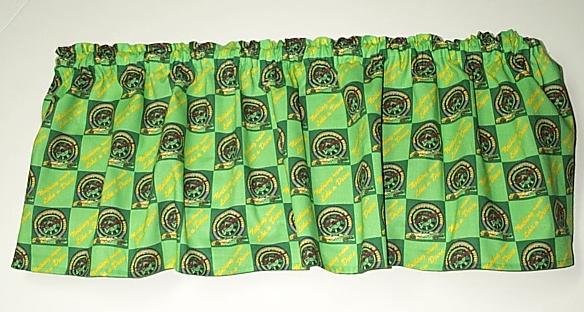 John Deere Nascar Window Valance Deer Dear Deare 100% Cotton Handcrafted 601305-1