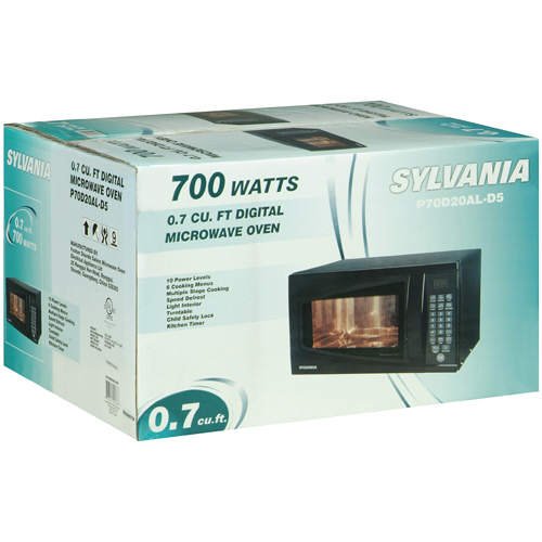 Sylvania Microwave Oven 0.7cu.ft / 700W (Black)