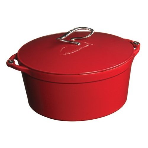 Lodge Enamel - Cast Iron Enamel Dutch Oven (5 Quarts)