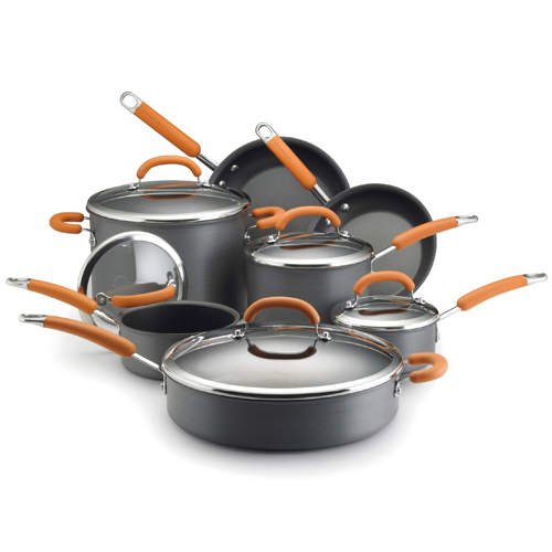 Rachael Ray Cookware Set (12 pc., Hard Anodized)