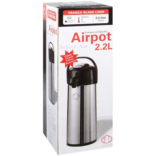 Stainless Steel Pump Airpot 2.2 Liter