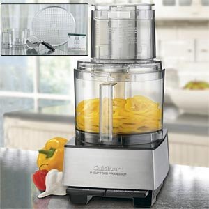 Cuisinart Custom Pro 11-Cup Stainless Steel Food Processor (w/ bonus accessories)