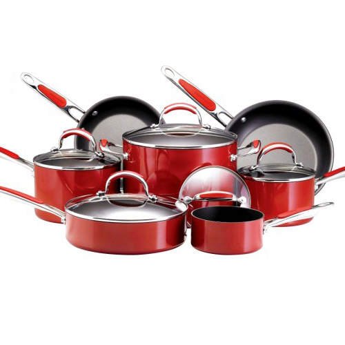KitchenAid® Cookware Set - 12 pc. ( Red )