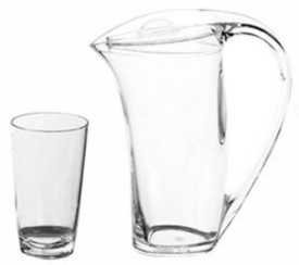 CreativeWare Geo Pitcher / Tumbler Set - 7 pc.