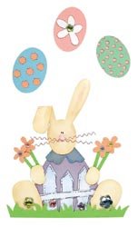 Paper Bliss-Bunny & Eggs Embellishments