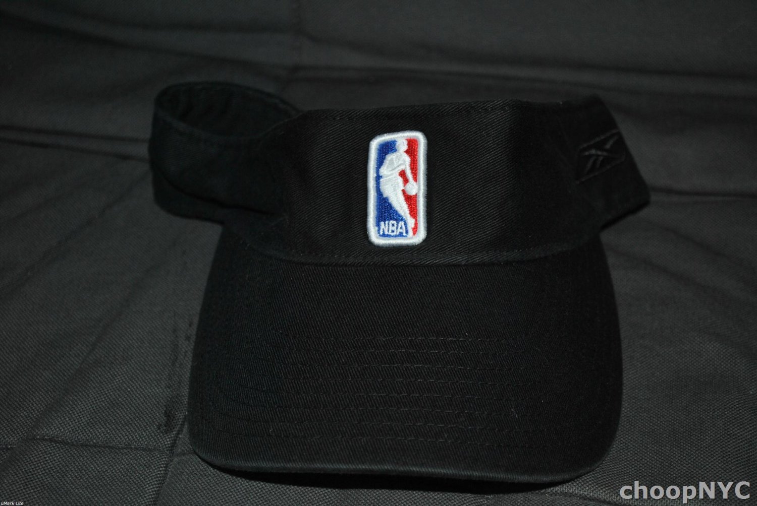 Reebok NBA Authentic Adjustable Sun Visor (Black)