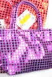 Purple Sequin Purse
