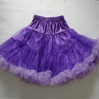 Purple and Lavender Pettiskirt