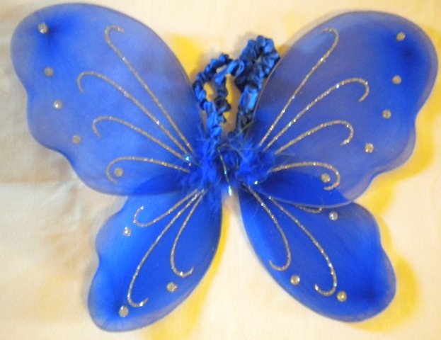 Royal Blue Butterfly Wings