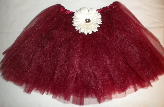 Burgundy Tutu - University of Oklahoma Tutu