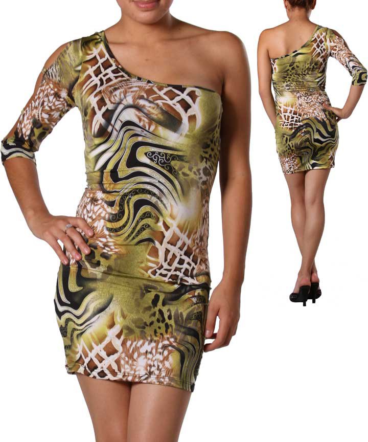 Sexy Dress in Animal Print