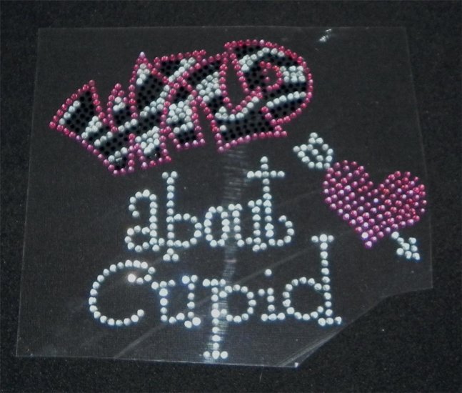 Wild about Cupid Crystal Rhinestone Shirt