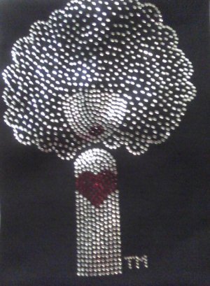 Nappiology Crystal Rhinestone Tank XLarge