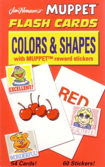 PRESCHOOL - COLORS & SHAPES Flash Card Set