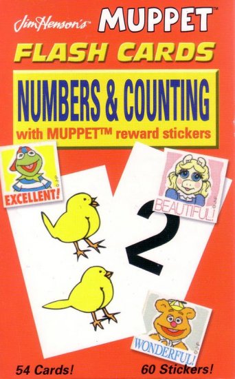 PRESCHOOL - NUMBERS & COUNTING Flash Card Set