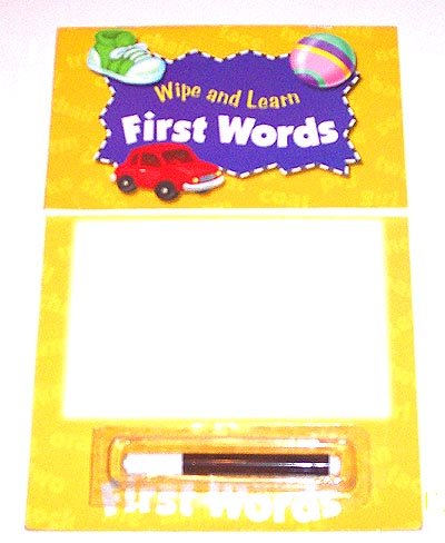 PRESCHOOL - Wipe and Learn Board FIRST WORDS