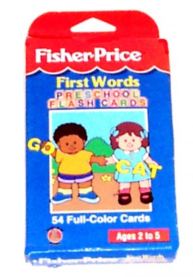 PRESCHOOL - FIRST WORDS Flash Cards