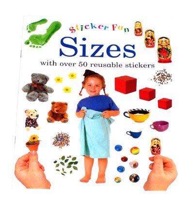 PRESCHOOL - Learn About SIZES Sticker Fun Book