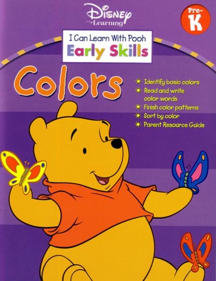 PRESCHOOL Teach Your Child COLORS with Winnie The Pooh