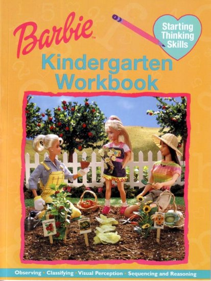 KINDERGARTEN Teach your Child THINKING SKILLS & REASONING with BARBIE