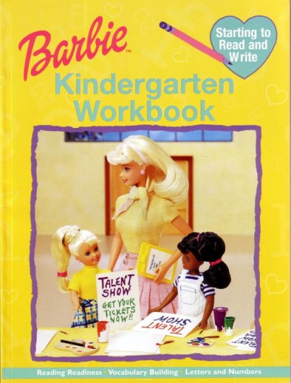 KINDERGARTEN - Teach your Child HOW TO READ AND WRITE with BARBIE
