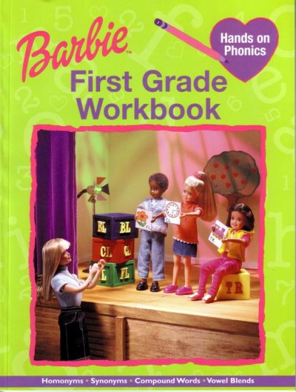 FIRST GRADE - Teach Your Child HOW TO READ PHONICS with BARBIE
