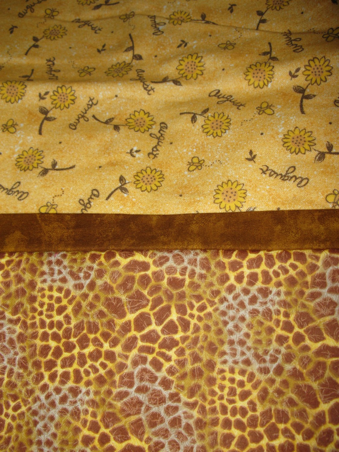 Set of 2 August Flannel Standard Pillow Cases - Handmade
