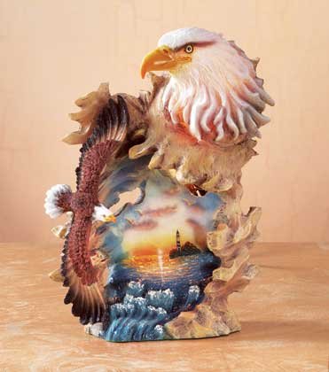 Eagle and Lighthouse Night Light #34802