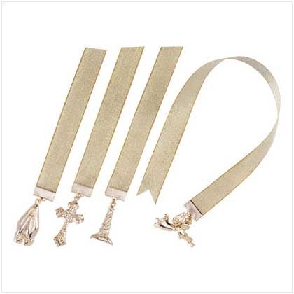 Gold-Plated Christian Bookmarks