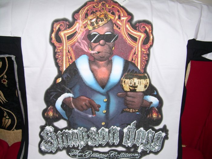 NEW HOMER SIMPSON DOGG BIG T SHIRT